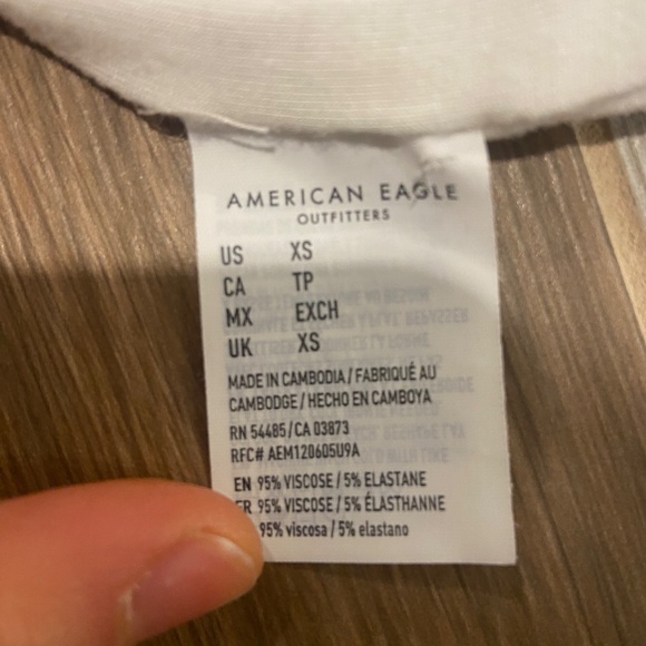 Reversible American Eagle Tube Top- Small - Picture 4 of 4